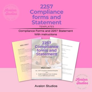 2257 Compliance forms and Statement -Template - Free